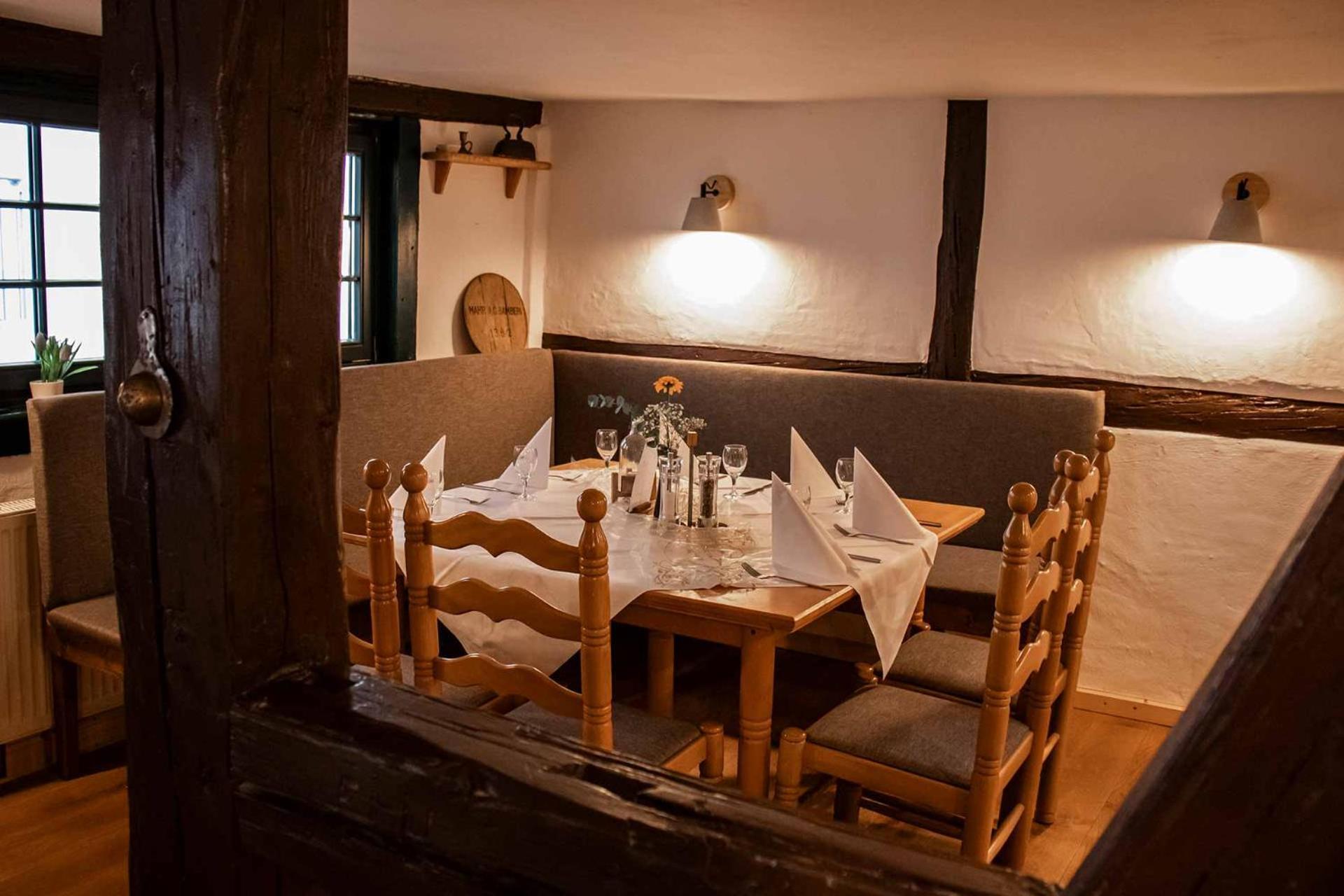 Pension Goldener Zwinger Майнинген Экстерьер фото