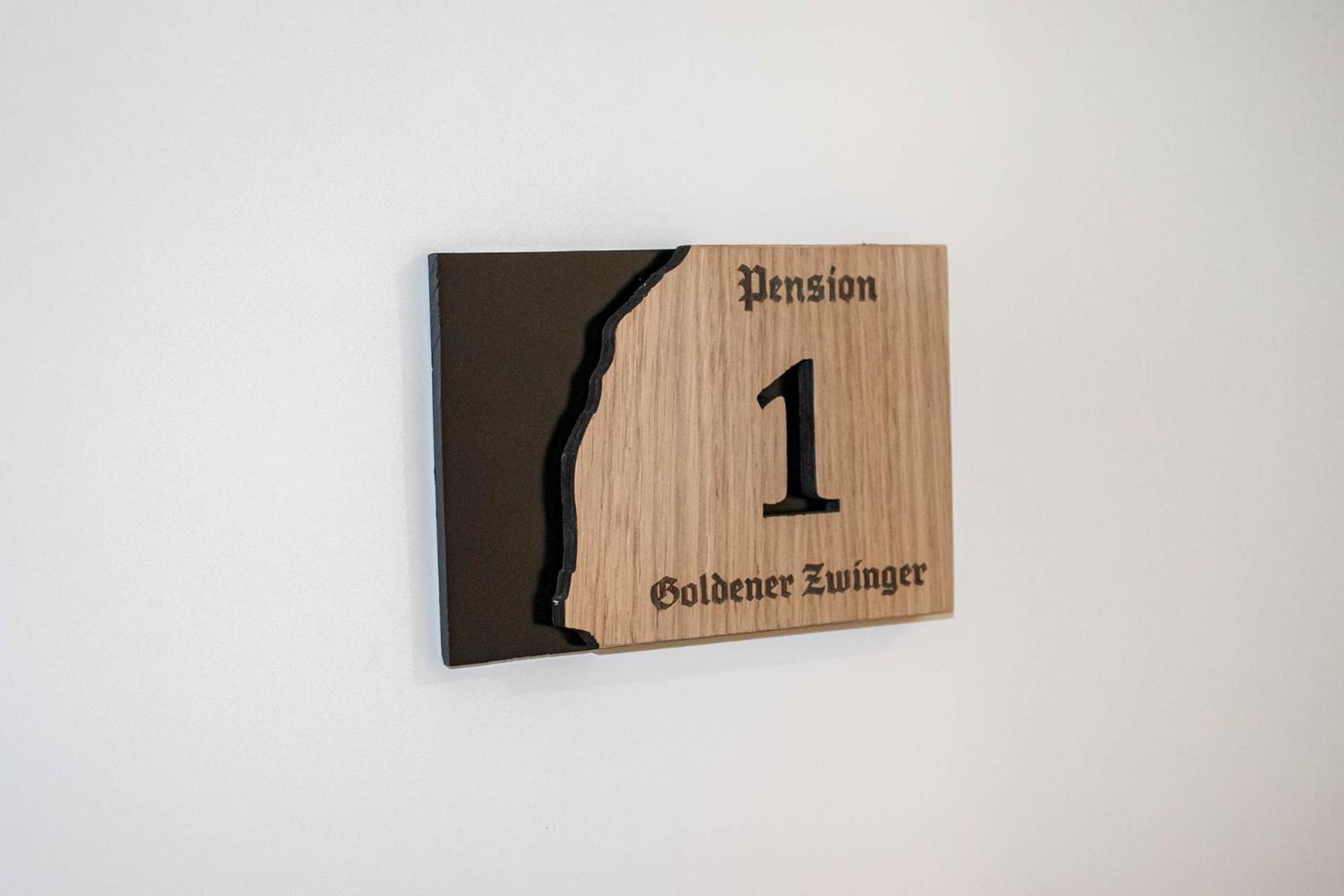 Pension Goldener Zwinger Майнинген Экстерьер фото