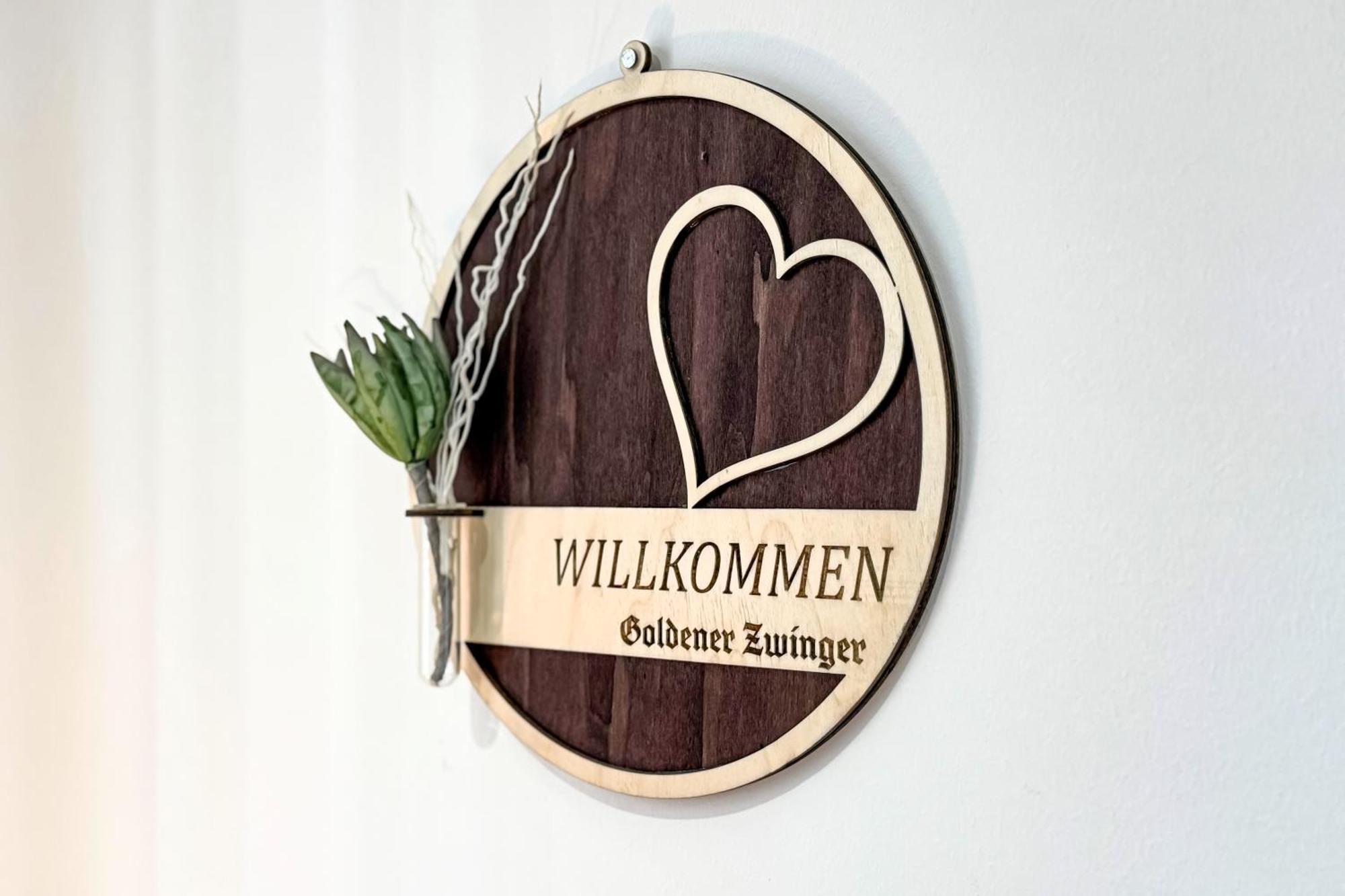 Pension Goldener Zwinger Майнинген Экстерьер фото